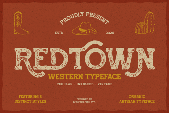 Redtown Font